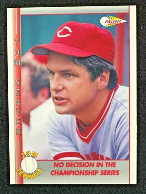 Tom Seaver/No Decision in the/Championship Serie 1992 Pacific Seaver #40 Foto 1 de 4