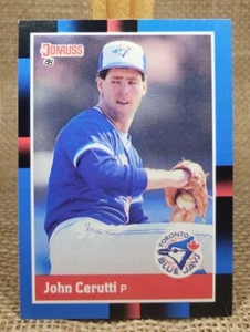 1988 Donruss John Cerutti Baseball Card #321 Blue Jays FREE S&H A2 - Picture 1 of 2
