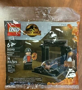 LEGO 30390 Dinosaur Market - Jurassic World Dominion - Polybag - Sealed - New - Picture 1 of 2