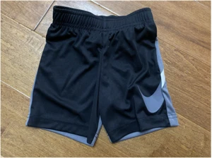 Nike todder boy swim shorts black grey white size 2T - Picture 1 of 5