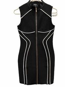 Fashion Nana Black Stretch Dress for Woman - Picture 1 of 6