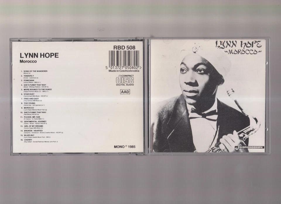 Lynn Hope – Morocco CD Nice! #0625BO - Image 1 of 1