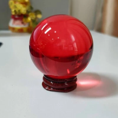 Real Red Naga Eye Ball Gem Crystal Thai Amulet Miracle Holy Stone High Quality - Image 1 of 4