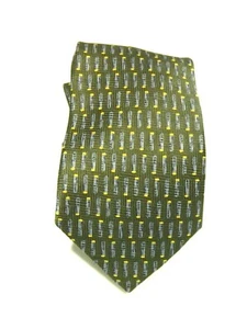 Mens tie by Marquis 100 % Silk Tie geometric Patern 57x3" - Picture 1 of 5