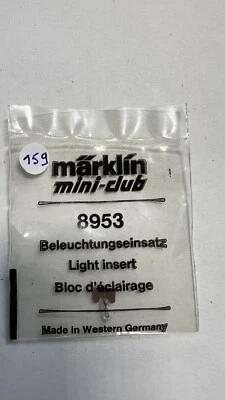 V 159 - Bloc d’éclairage Light insert Beleuchtungseinsatz MARKLIN 6953 - Photo 1/2