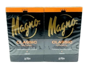 2-Pack Magno Original Bar Soap 4.4 oz – Classic Scented Soap - Picture 1 of 4