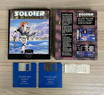 SOLDIER 2000 ARTRONIC 1989 ATARI ST/STE ST BOXED GAME TESTED WORKING - Image 1 of 4