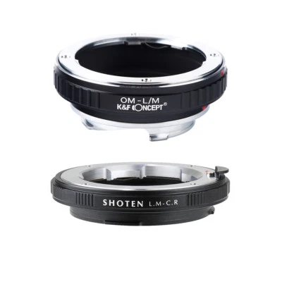Adapter OM-CR for OLYMPUS OM mount lens to CANON EOS RF Mount Camera - Image 1 of 4