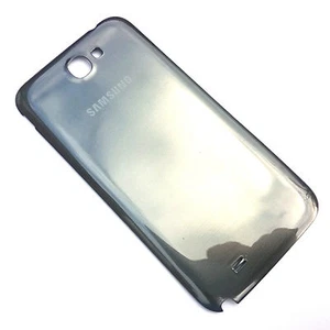 Samsung Galaxy Note 2 N7100 N7105 Tapa Batería Trasera Gris+NFC Original - Imagen 1 de 3