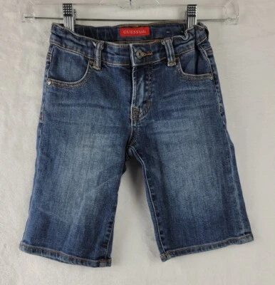 Guess Kids Girls Denim Shorts Regular Fit Size 4 - Image 1 of 4