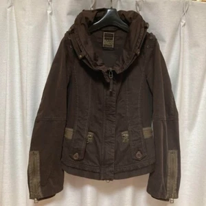 Marithé François Girbaud Jacket Dark Brown Rare Used Size M Japan Free Shipping - Picture 1 of 20
