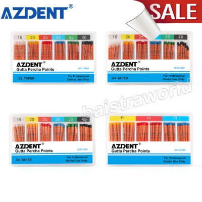 Dental Gutta Percha Points Endo Root Canal Obturating Tip 0.02/0.04/0.06 - Image 1 of 4