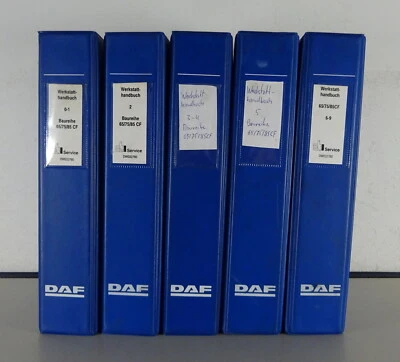 Manuale Di Officina DAF Camion Serie 65 / 75 / 85 CF Edizione 2003 | 5 Volumi - Immagine 1 di 4