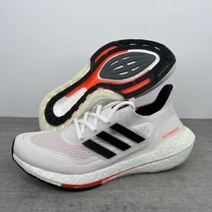 Adidas UltraBoost 21 'Tokyo 21' Running Shoes -White/Black/Red- S23863 Men’s 8 - Picture 1 of 12