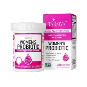 Tarmya’s Probiotics for Women - PH Balance, Digestive, UT, & Feminine Health - Picture 1 of 5