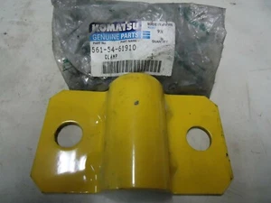 KOMATSU 561-54-61910 Clamp "New" 5615461910 - Picture 1 of 5