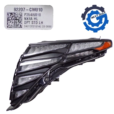 Левый противотуманный ходовой фонарь от оригинального производителя светодиодный 2022-2023 Hyundai Tucson 92207-CW010 - Изображение 1 из 4