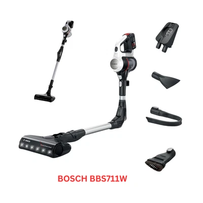 Bosch BBS711W Unlimited 7 Akku-Staubsauger weiß Beutellos Sauger - Bild 1 von 2