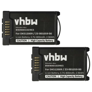 2x bateria do DeTeWe 610 632d 622d 612d 600d 610d 620 630 620d 630d 800mAh 3,7V - Zdjęcie 1 z 9