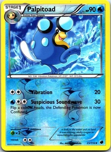 Palpitoad Holograma Inverso Poco Común PLF Plasma Freeze 25/116 Casi Nuevo - Imagen 1 de 2