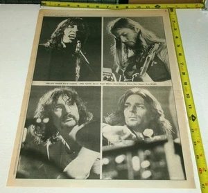 PINK FLOYD Vintage Original Double Sided Article 1973 Prog Rock Waters Gilmour 2 - Picture 1 of 2