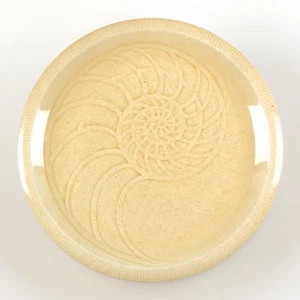 Franciscan USA SEA SCULPTURES Sand The Nautilus 10.5” Dinner Plate - Picture 1 of 6