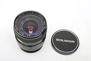 Soligor MC Wide-Angle 28mm f2.8 AE Konica AR mount Multi-Coated Prime Lens+GREAT - Picture 1 of 23