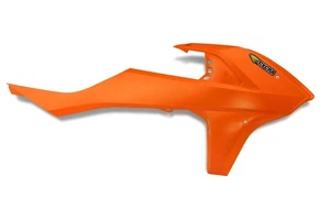 Cycra 1CYC-1901-22F Powerflow Intake Radiator Shrouds - FLO Orange - Picture 1 of 3
