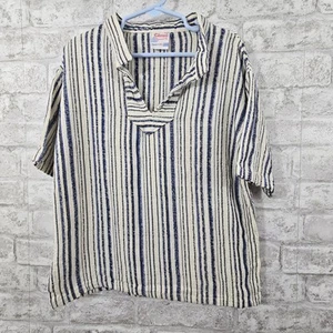 Camisa pulóver túnica a rayas vintage Giras para niños talla 4-XL - Imagen 1 de 5
