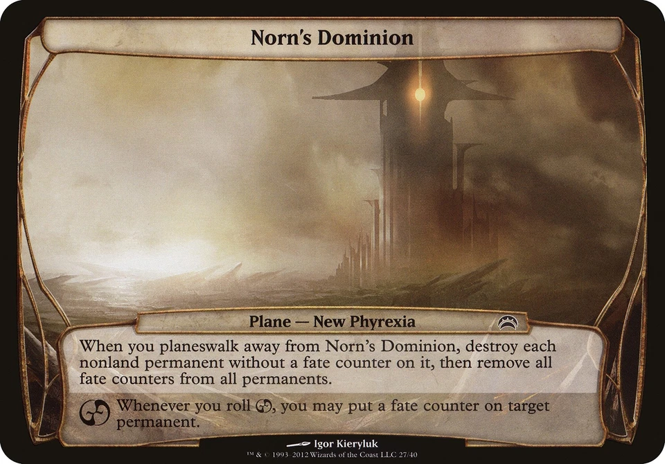 Norn's Dominion Planechase 2012 HEAVILY PLD Common MAGIC GATHERING CARD ABUGames - Image 1 of 1