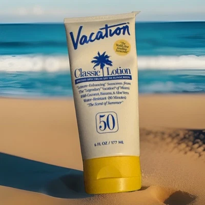 Vacation Classic Lotion Broad Spectrum SPF 50 Sunscreen 6oz  Exp 01/2027 Sealed - Image 1 of 4