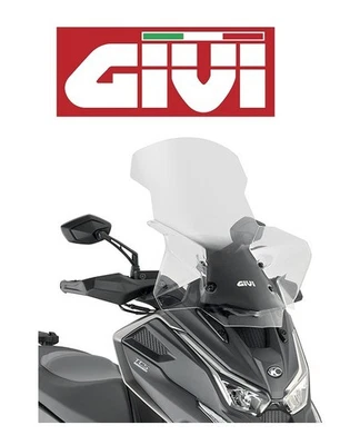PARABREZZA trasparente KYMCO DTX 360 125-300-350 2021 2022 2023 2024 2025 GIVI - Immagine 1 di 4