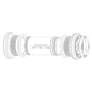 SRAM Road Spare Bottom Bracket Shield And Wave Washer Assy Bb30 Bearing - Picture 1 of 1