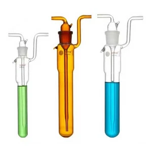 5ml - 125ml Glass Gas Sampling Tube Gas Collecting Bottle Chemistry Labware - Picture 1 of 11