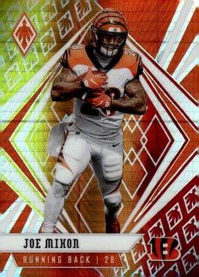 2020 Panini Phoenix #39 Joe Mixon Fire Burst - Image 1 of 2