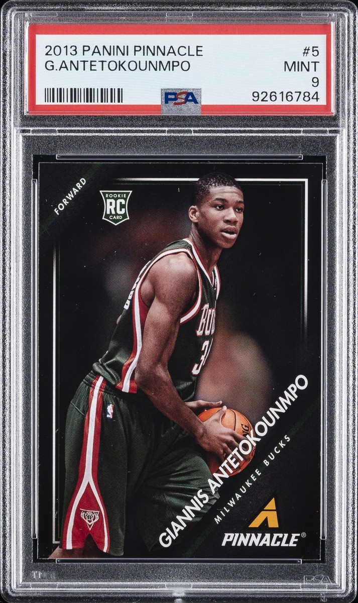 Pinnacle Giannis Antetokounmpo Basketball Sports Trading