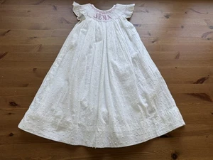 Vestido Cecil & Lou Niñas 3T “Jena” Calado Punto Suizo Forrado De Colección - Imagen 1 de 8
