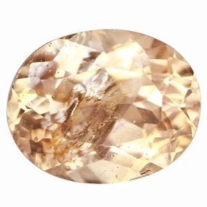 1,22Ct Splendente Taglio Ovale 8x6mm 100% Naturale Morganite Rosa - Foto 1 di 4
