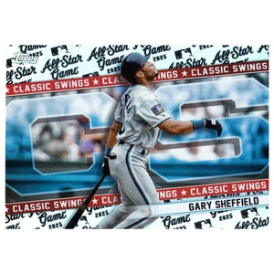 2025 Topps All Star Game #CS-9 Gary Sheffield Classic Swings - Florida Marlins - Picture 1 of 3
