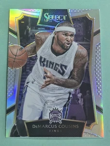 2015-16 Panini Select DeMARCUS COUSINS Silver Prizm #92 Sacramento Kings - Picture 1 of 2