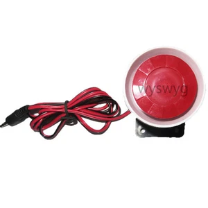 Altavoz de alerta de alarma DC12V zumbador bocina 120dB para sistema seguro y de alarma - Imagen 1 de 1