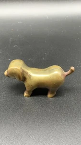 Brass Dog Figurine Vintage - Picture 1 of 5