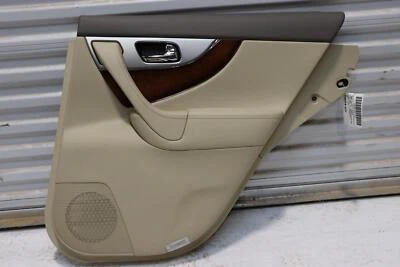 INFINITI FX35 FX37 2012-2013 CUBIERTA DE MOLDURA DE PANEL DE PUERTA TRASERA DERECHA OEM Foto 1 de 4