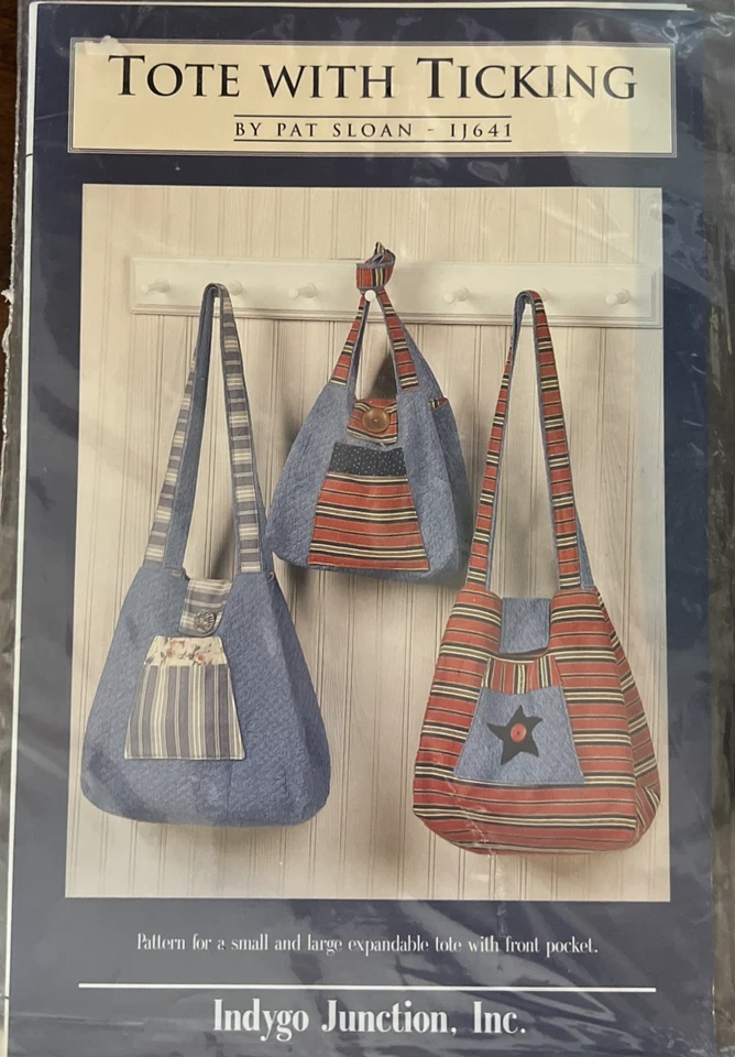 Tote with Tacking by Pat Sloan Pattern - Image 1 of 2