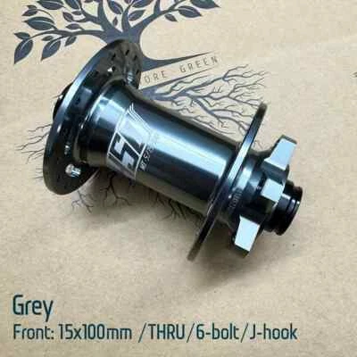 Bujes delanteros para bicicleta MTB 32 orificios 6 pernos disco 2 rodamientos sellados piezas de bicicleta  Foto 1 de 4