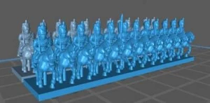 Britische Husaren 1808 - 6 mm Minis - Bild 1 von 1