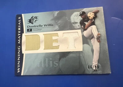 Футболка 2008 Spx Dontrelle Willis Winning Materials ограниченное издание GU NO/99 Tigers - Изображение 1 из 2