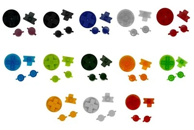 NEW Nintendo Game Boy Original DMG-01 Replacement BUTTONS FULL SET Pick A Color! - Image 1 of 2