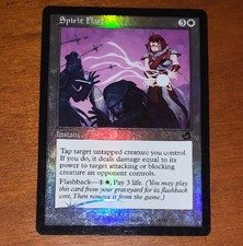 Spirit Flare FOIL Torment White Common MAGIC THE GATHERING CARD