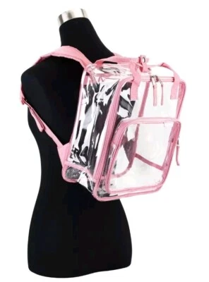 Mochila transparente Eastsport doble asa aprobada por estadio con correas ajustables #NUEVA CON ETIQUETAS Foto 1 de 4